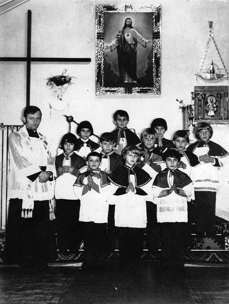 Ministranci w 1974 roku